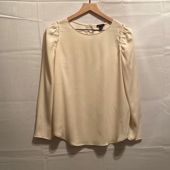 Ann Taylor Blouse w/Ruffle Sleeves - Picture 1 of 7